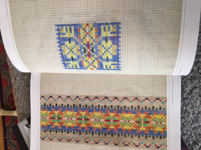 A shetlander´s fair isle graph book - 2
