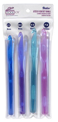 acrylic crochet needles