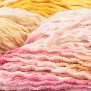Pimasilk 213  rosa, orangegul 50 g  220 m