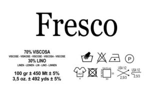 Fresco lin och viskos  nr 11  - 2