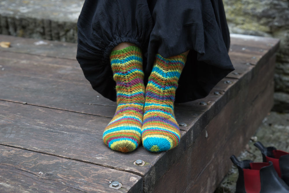 Magic Kette sockgarn  nr 5  - 3