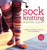Sock knitting master class av Ann Budd  bok med DV