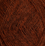 Finull 4121 mörkt orange mörkmelerad
