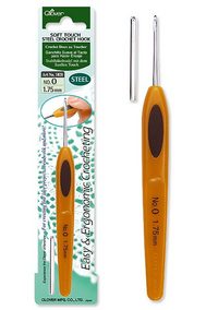clover soft touch crochet needles steel size1mm to 1,75 mm