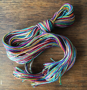 Broderigarn i bomull, ekologiskt