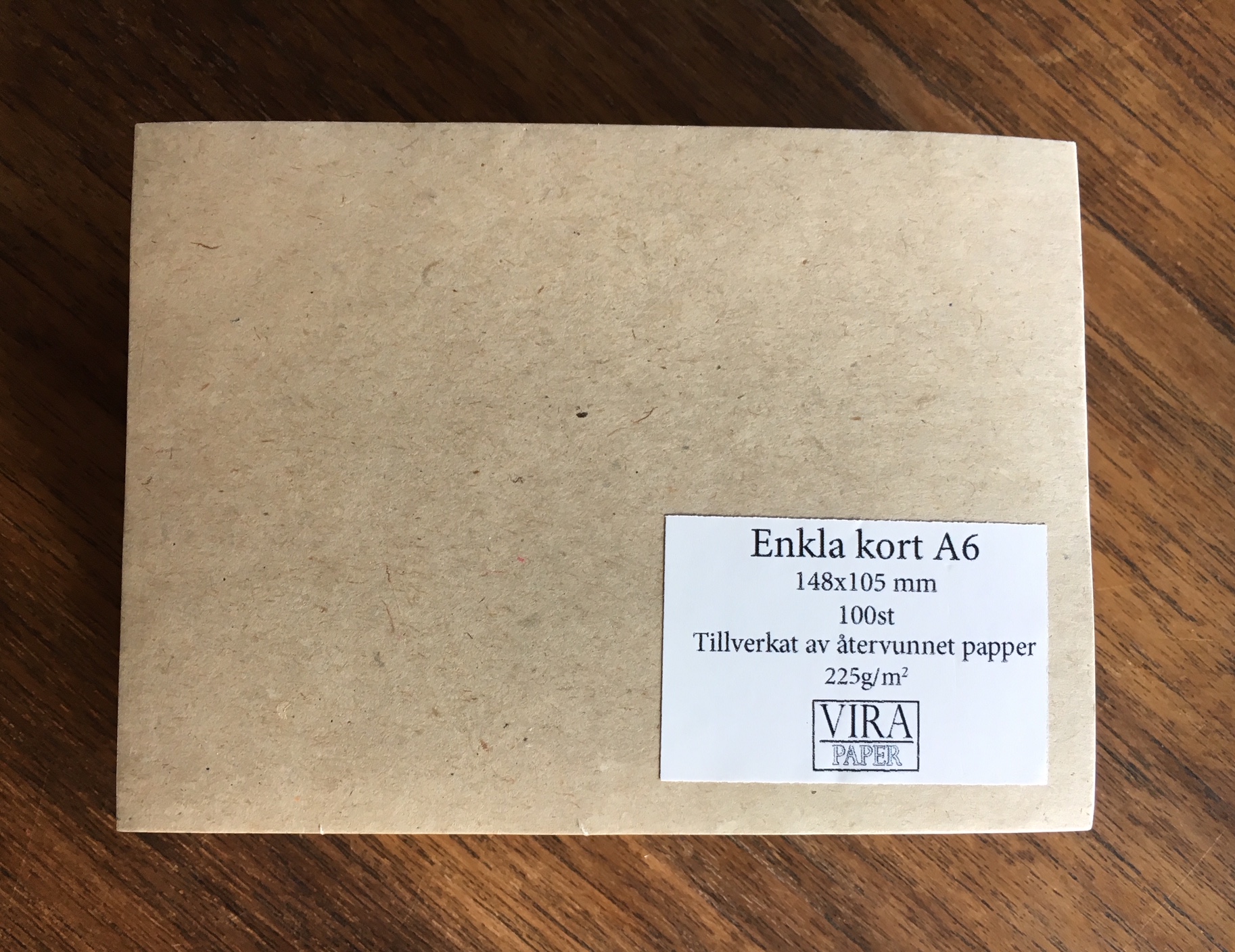 Enkla kort A6 100st - 3