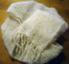Mohair Bouclé yarn 100g - 4