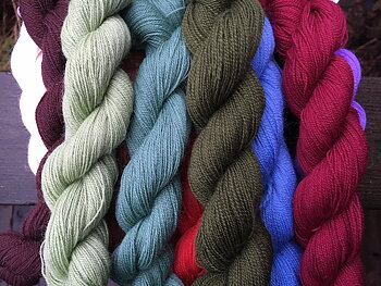 Wool yarn, 2 ply 25 g