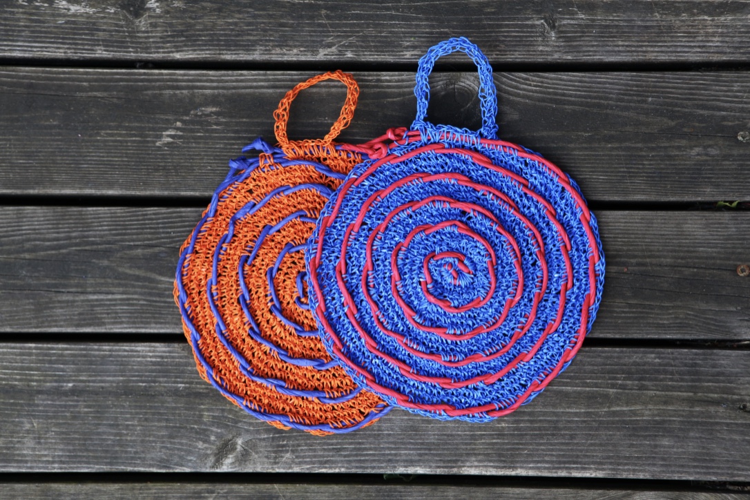 Thick paper yarn 10x1m mix - 5
