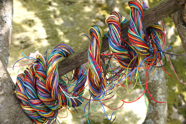 Paper yarn approx. 25 x1,5m