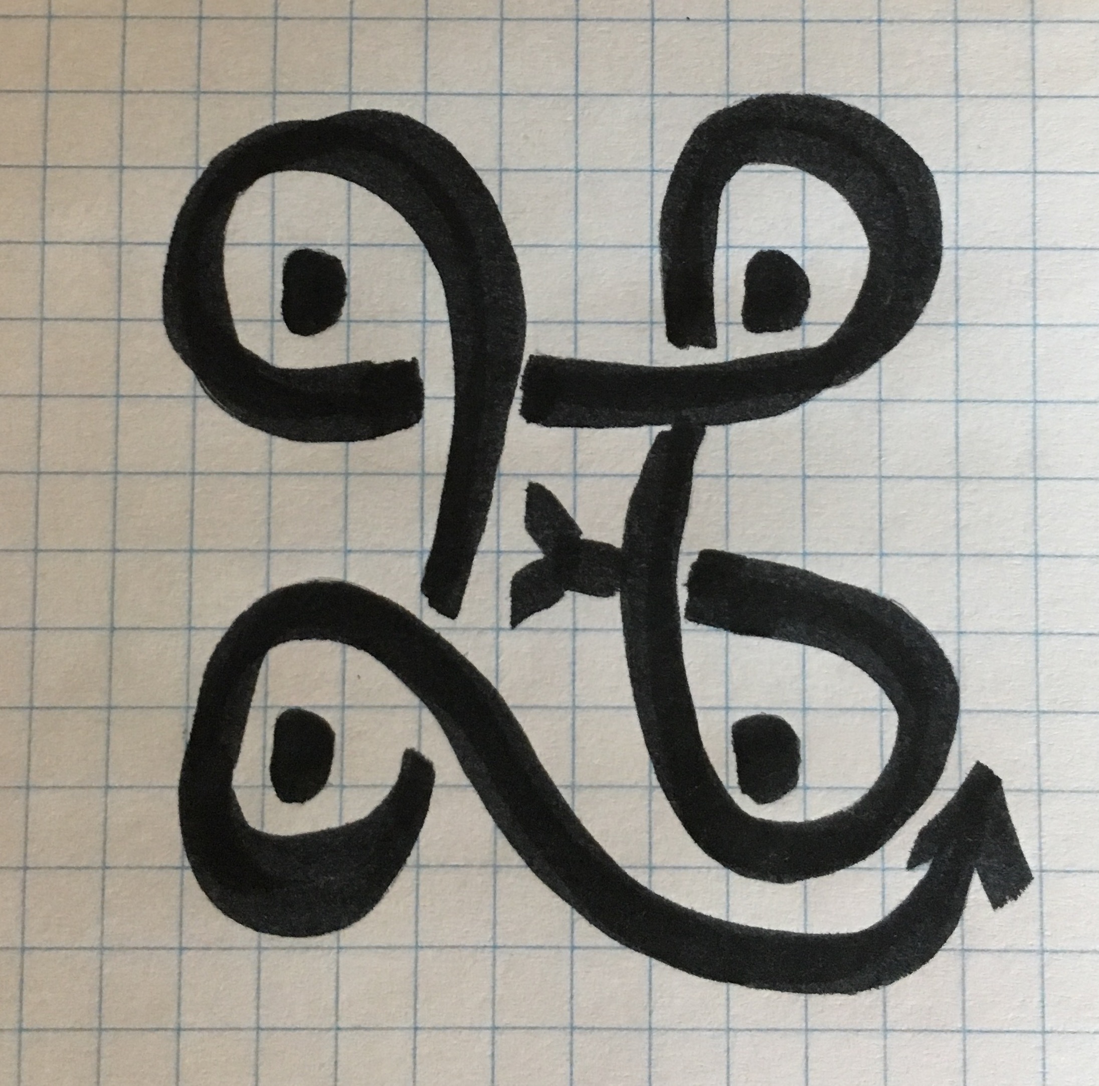 Påtdocka i trä - 2