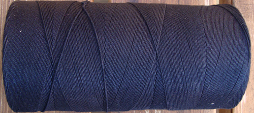 Warp yarn, black 1/2kg