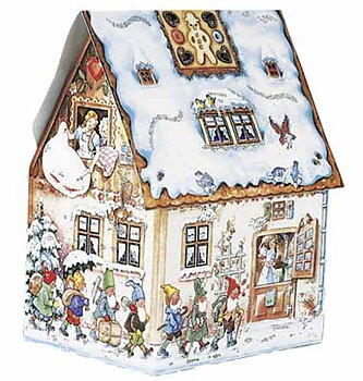 Adventskalender "Pepparkakshus"