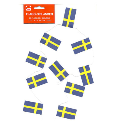 Flagg girlang Sverige