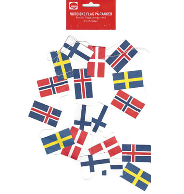 Flagg girlang Norden