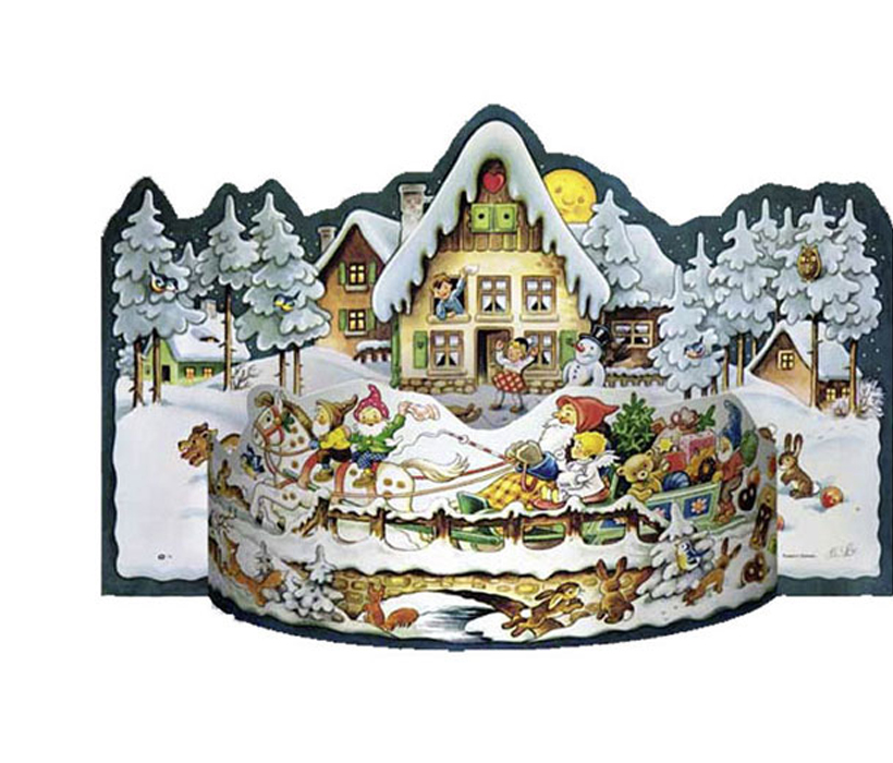 Adventskalender "Släde"