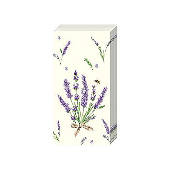Pappersnäsdukar Lavendel
