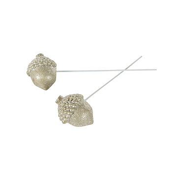 Blomsticka  ekollon guld