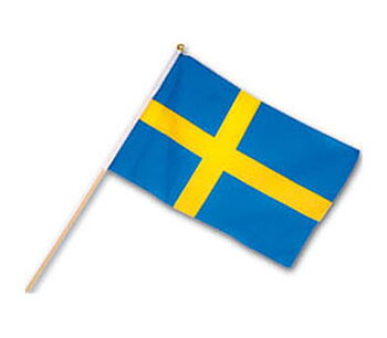 Handflagga Sverige