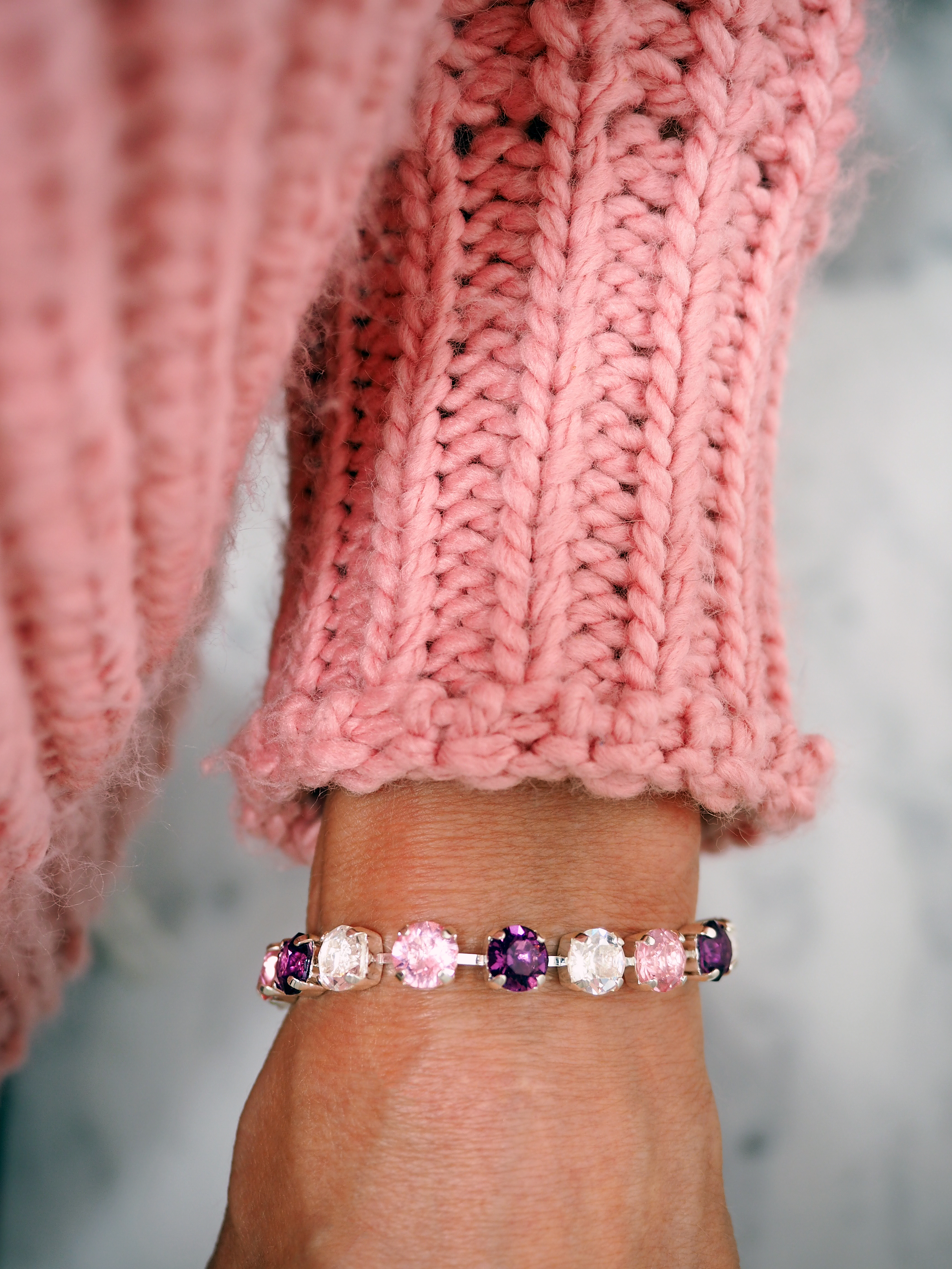 Bracelet Swarovski Maya Rose Combo Silver - 4