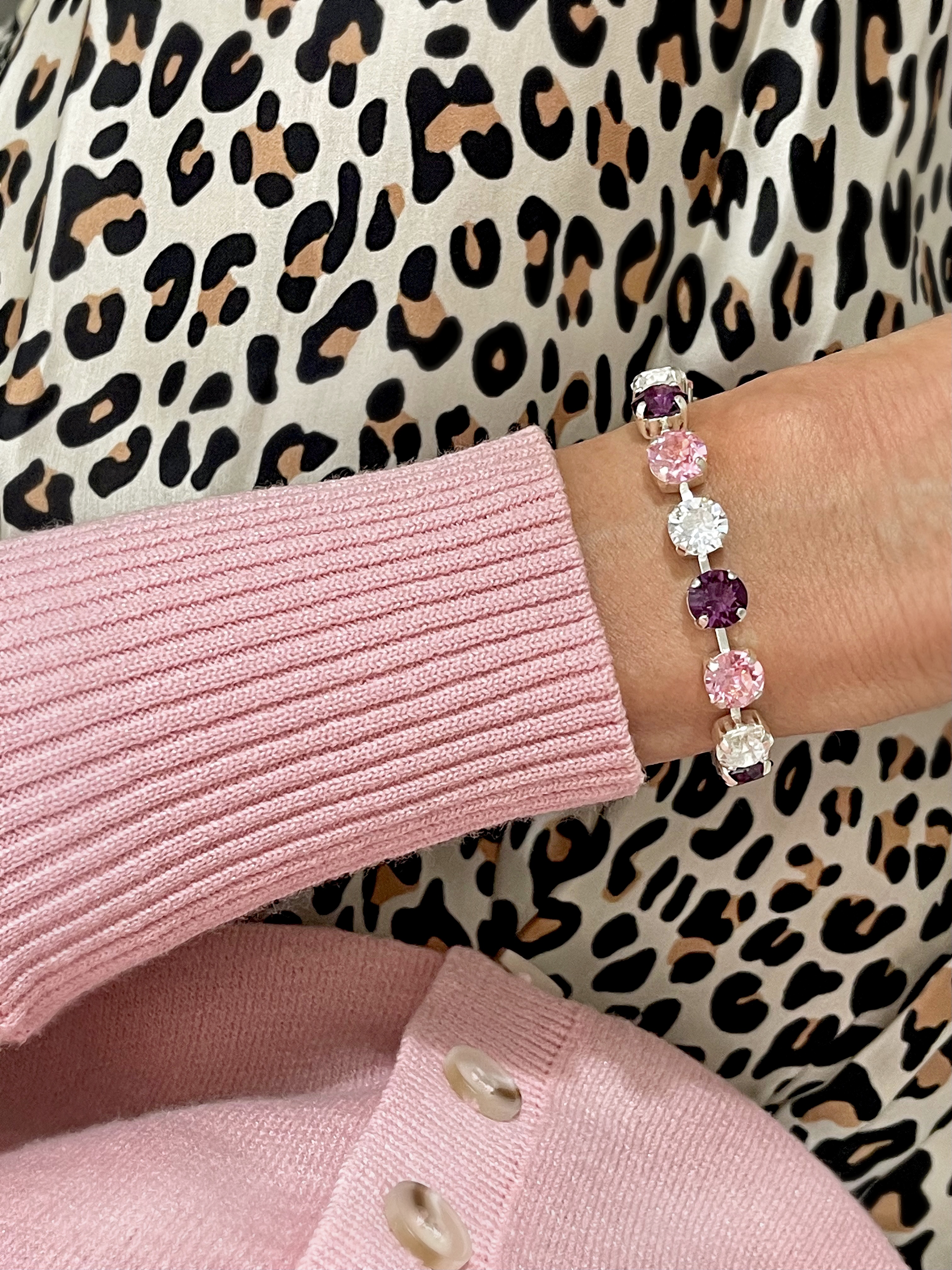 Bracelet Swarovski Maya Rose Combo Silver - 6