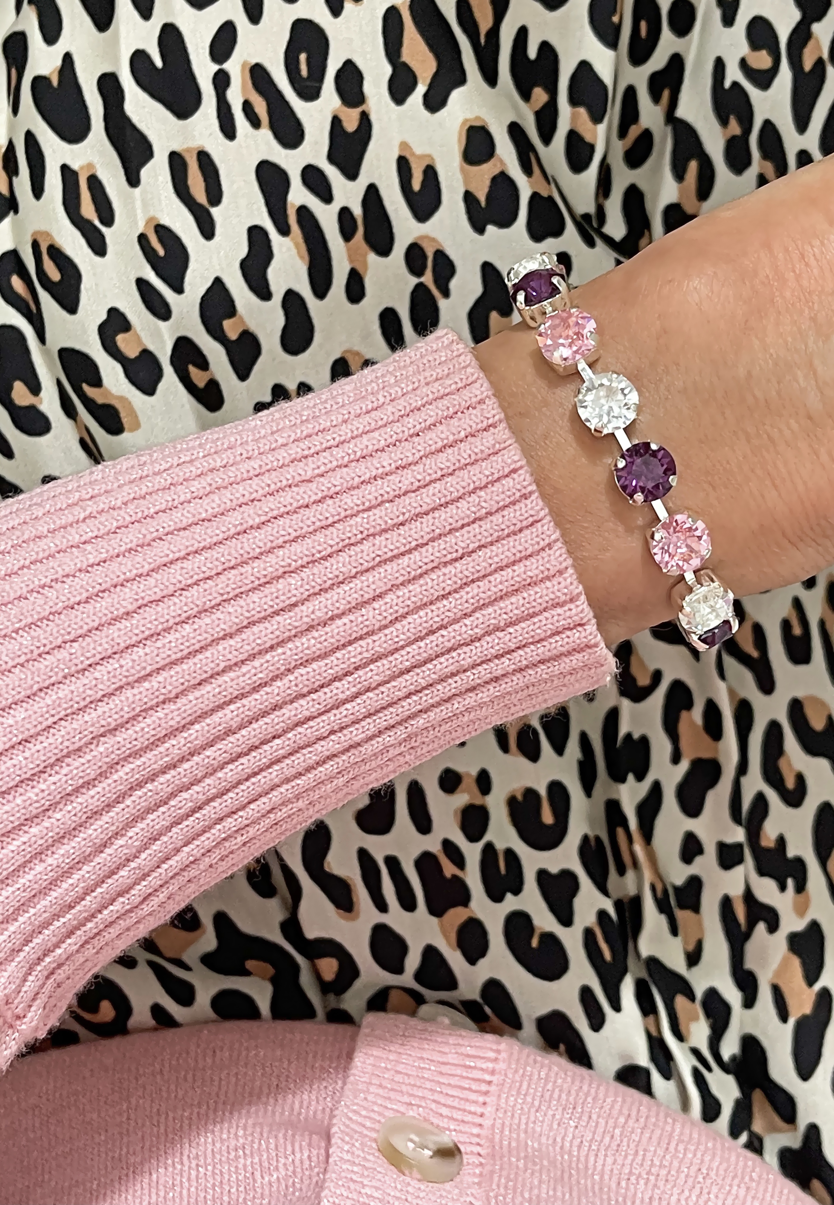 Bracelet Swarovski Maya Rose Combo Silver - 5