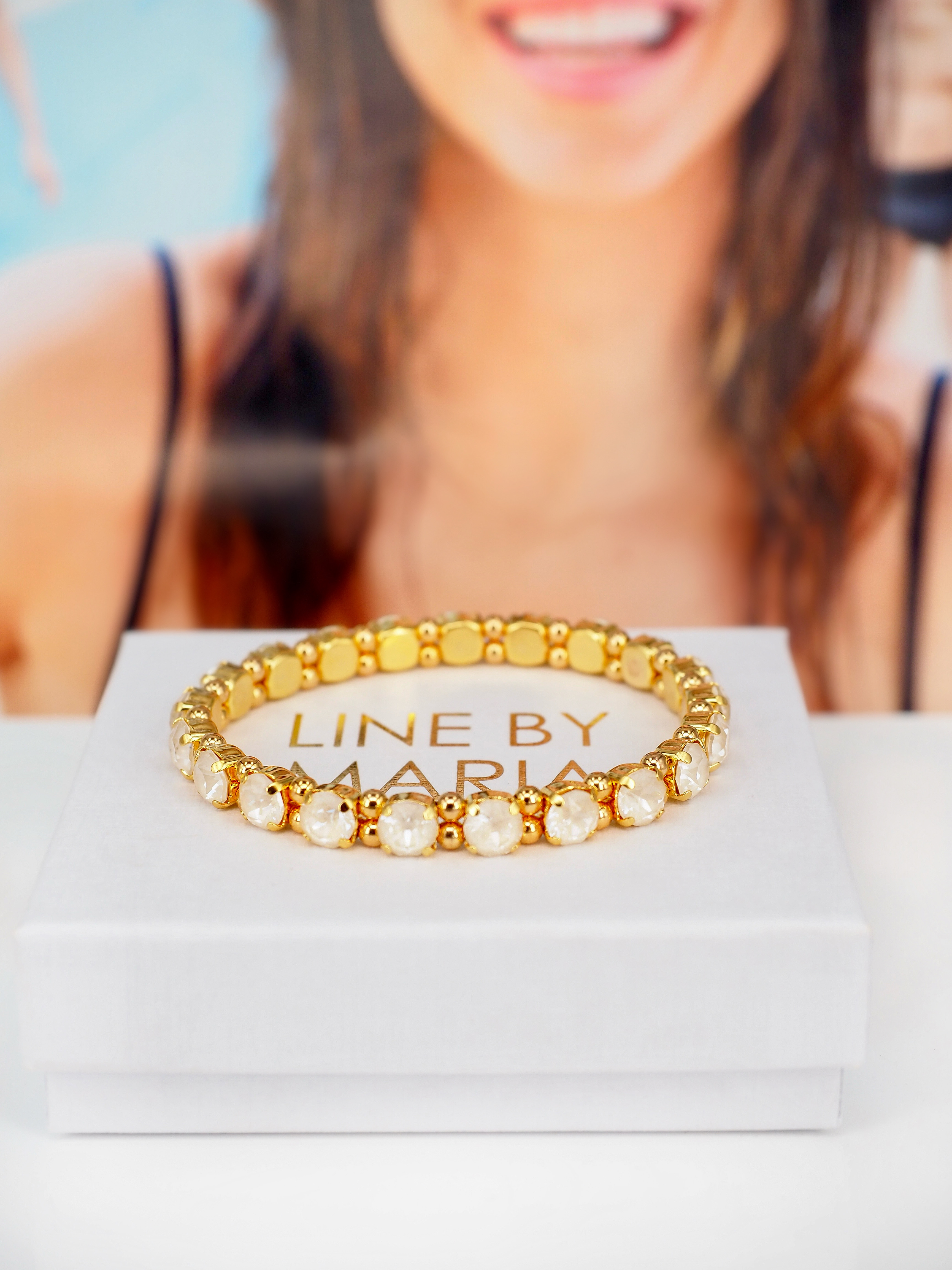 Armband Maxine Linen Ignite Gold