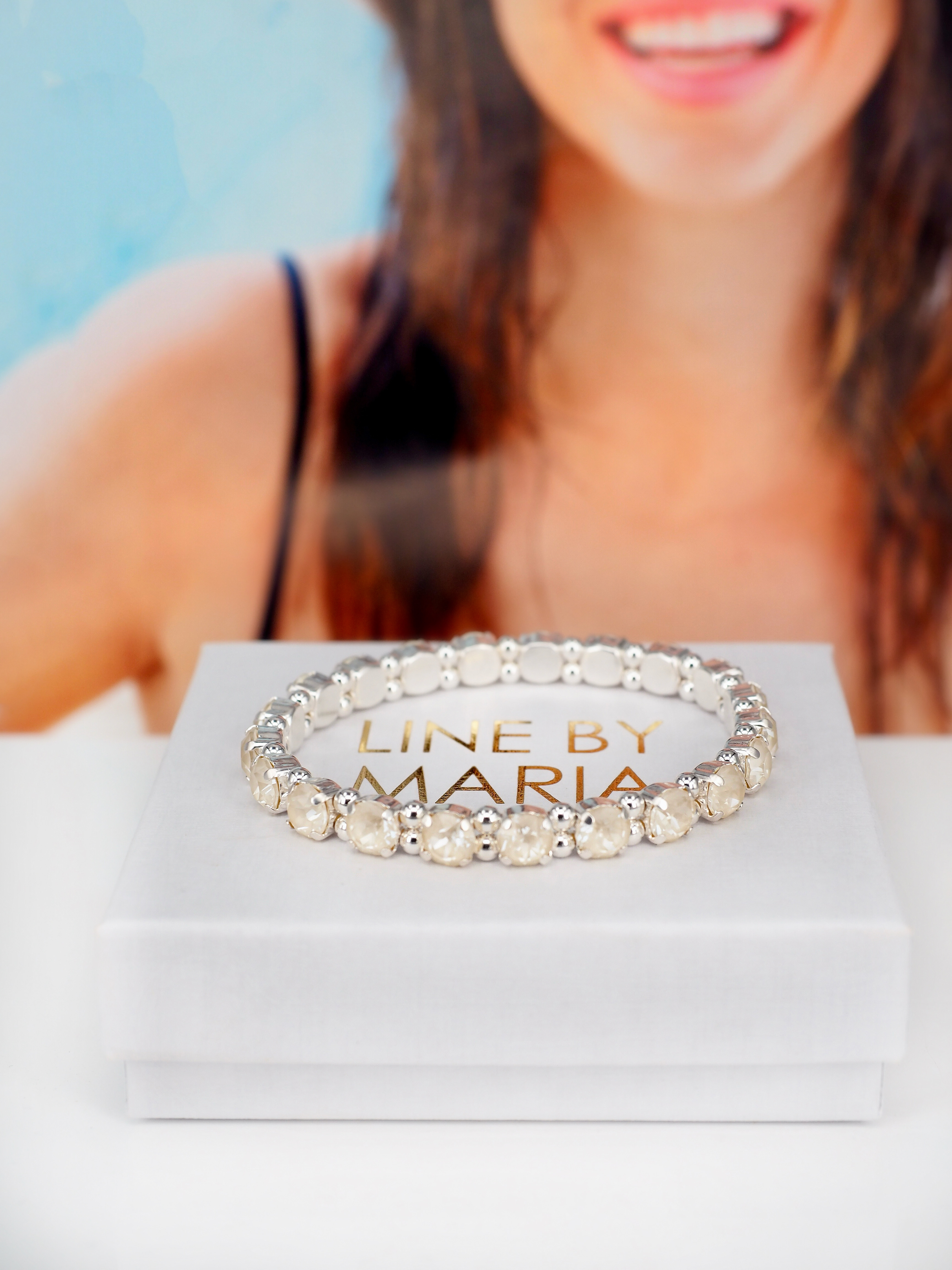 Armband Maxine Linen Ignite Silver