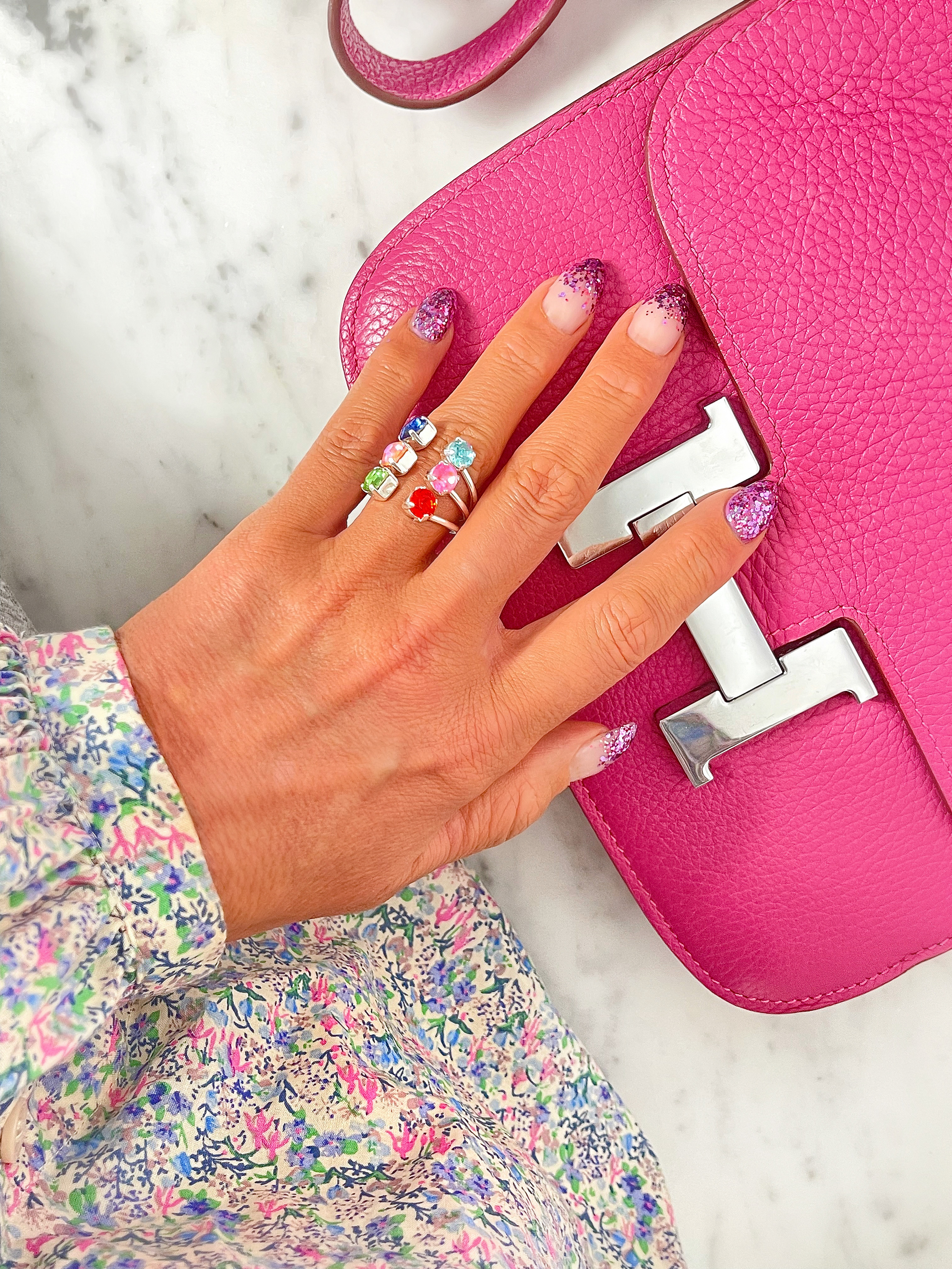 Ring Melina Color Crush Silver - 3