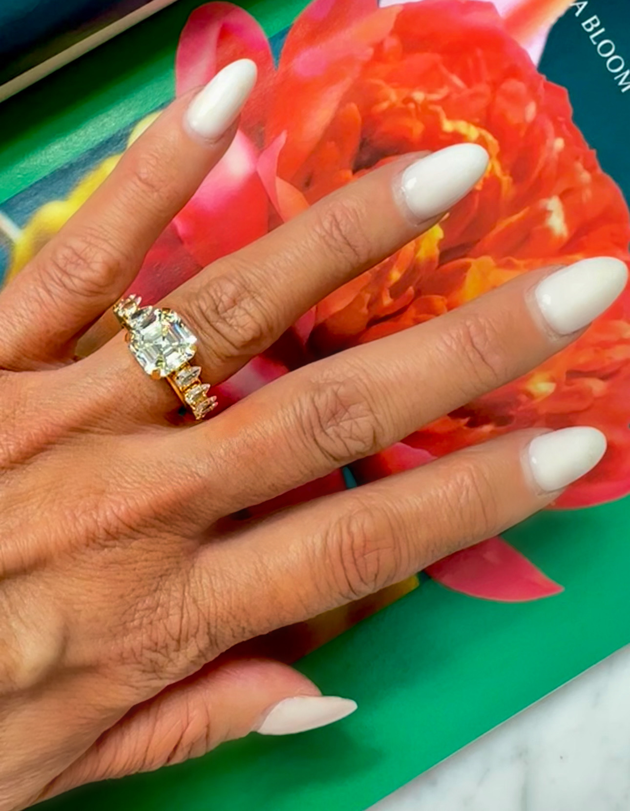 Ring Marilyn Clear Gold - 4