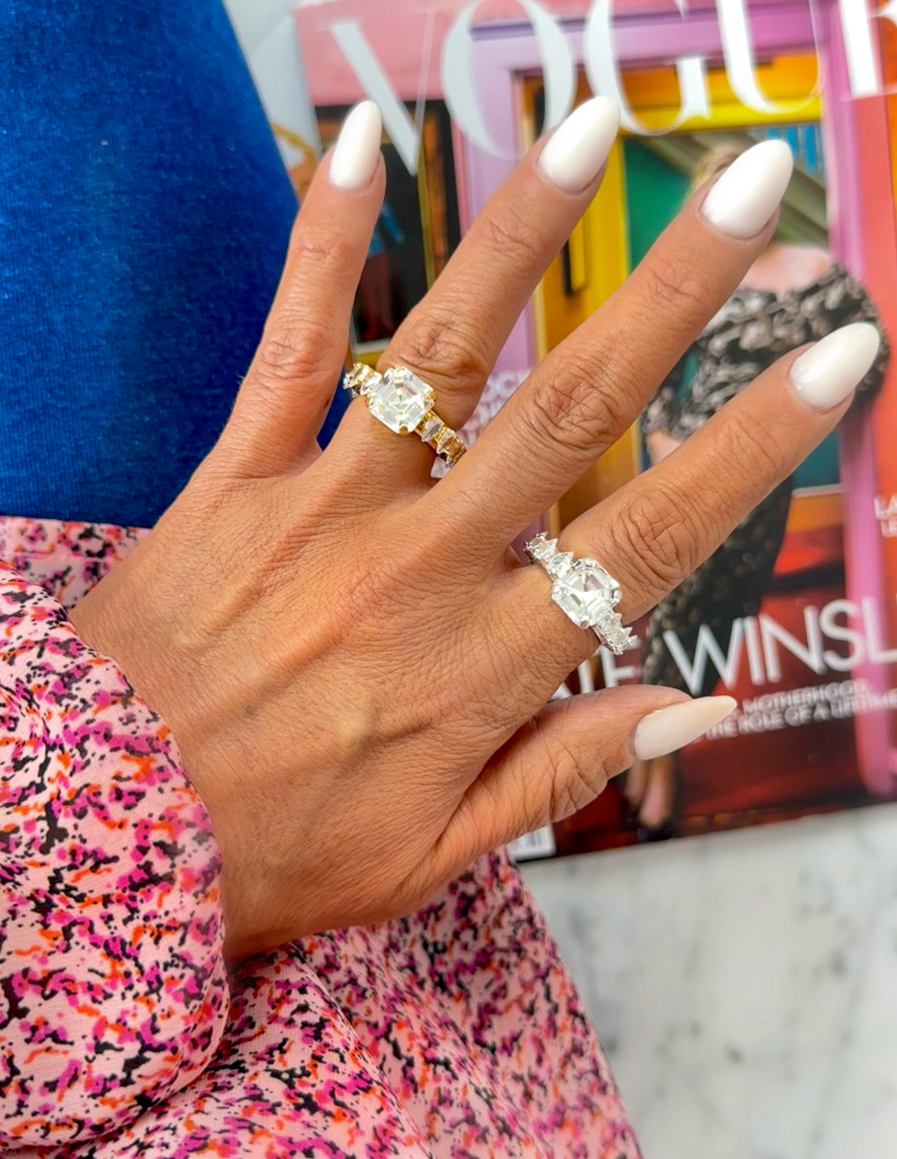 Ring Marilyn Clear Gold - 2