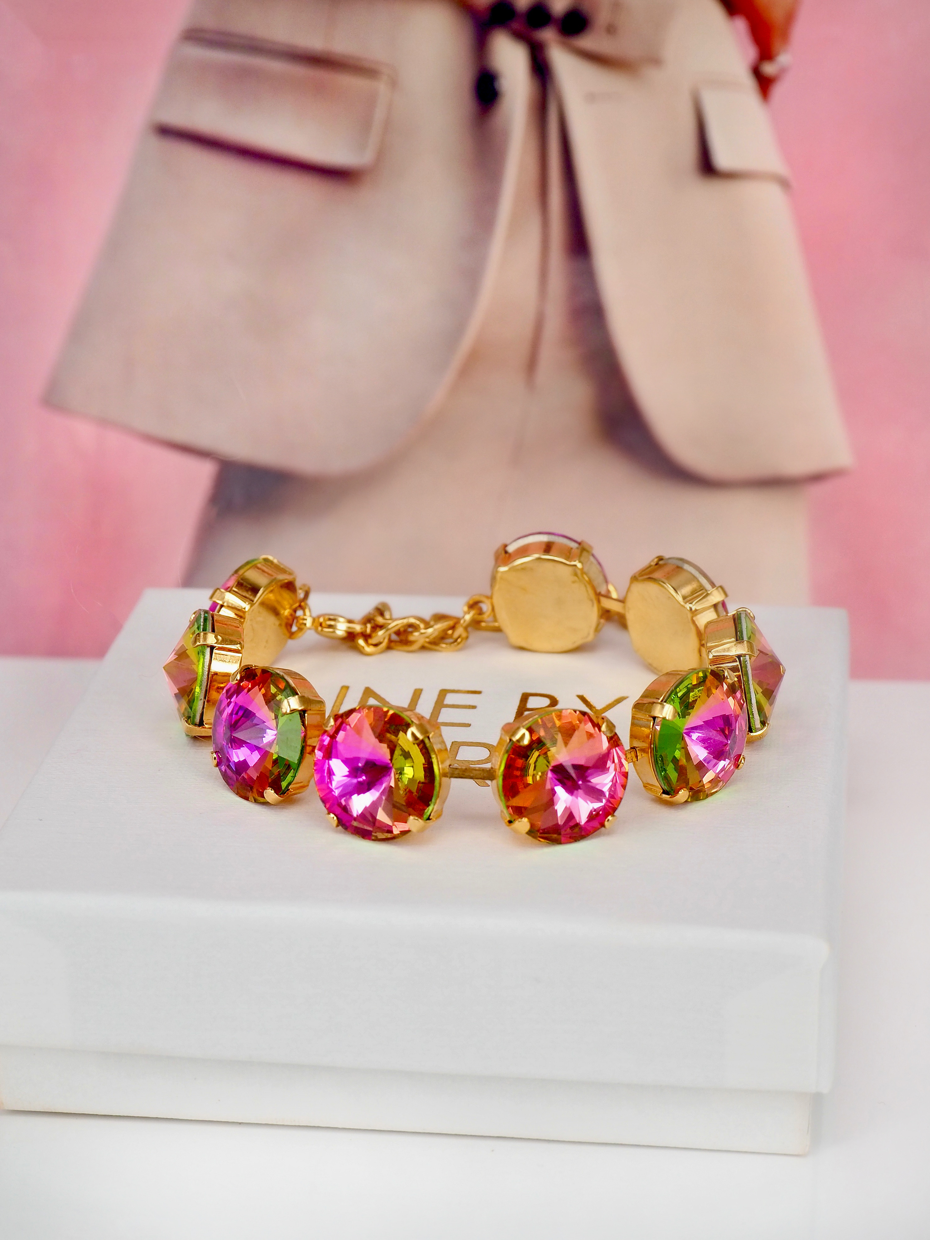 Armband Angelina Vitrail Rose Gold