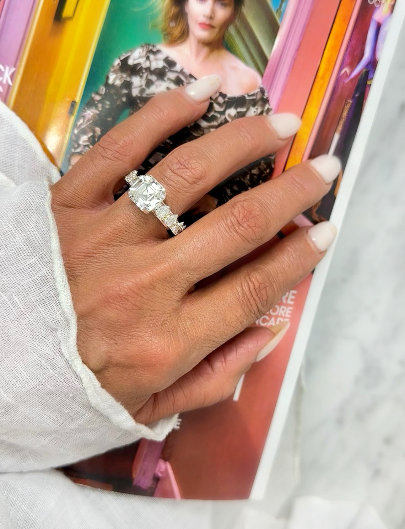 Ring  Marilyn Clear Silver - 3