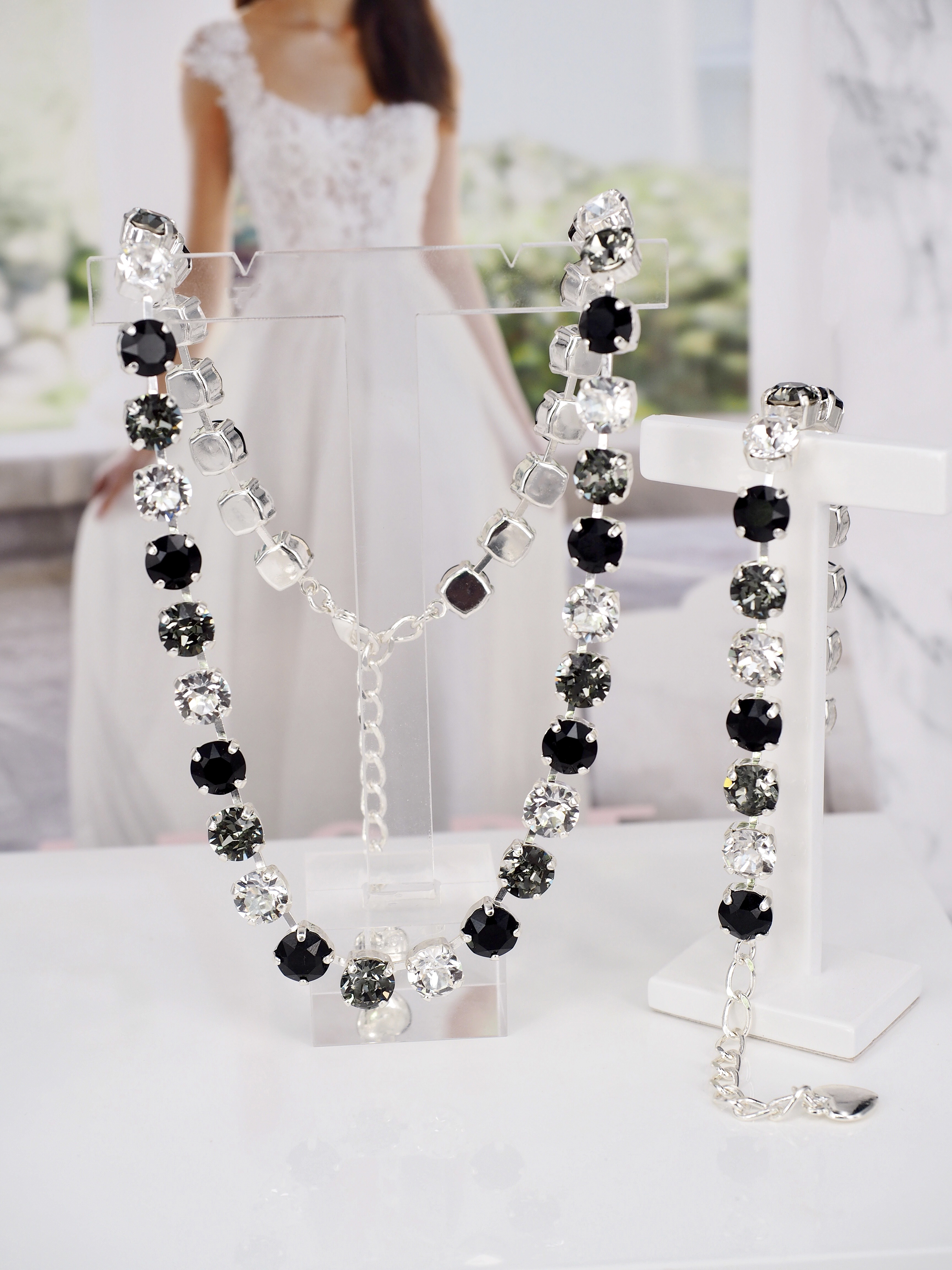 Armband Swarovski Maya Black Combo Silver - 2