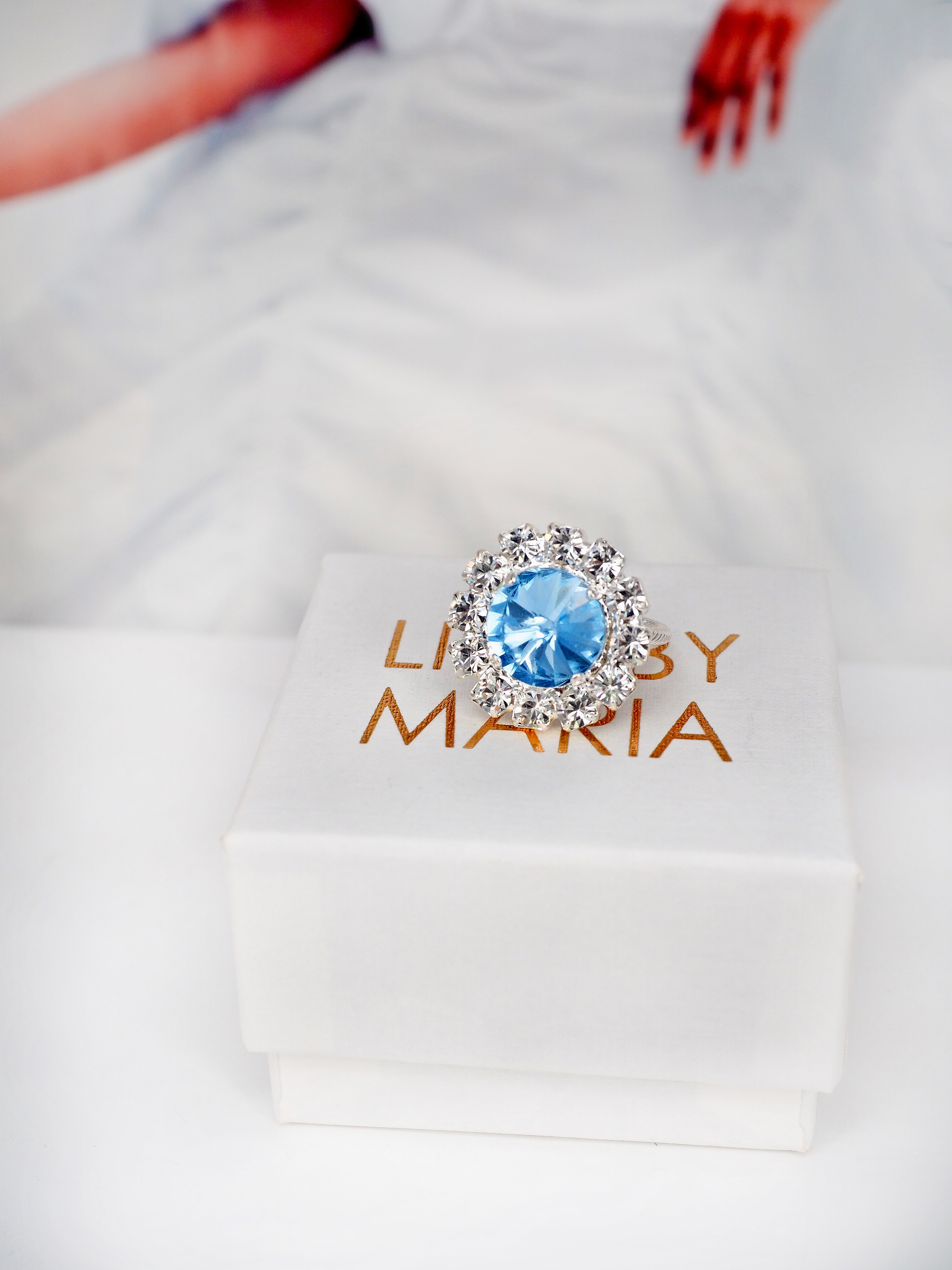 Ring Meghan Light Sapphire Silver