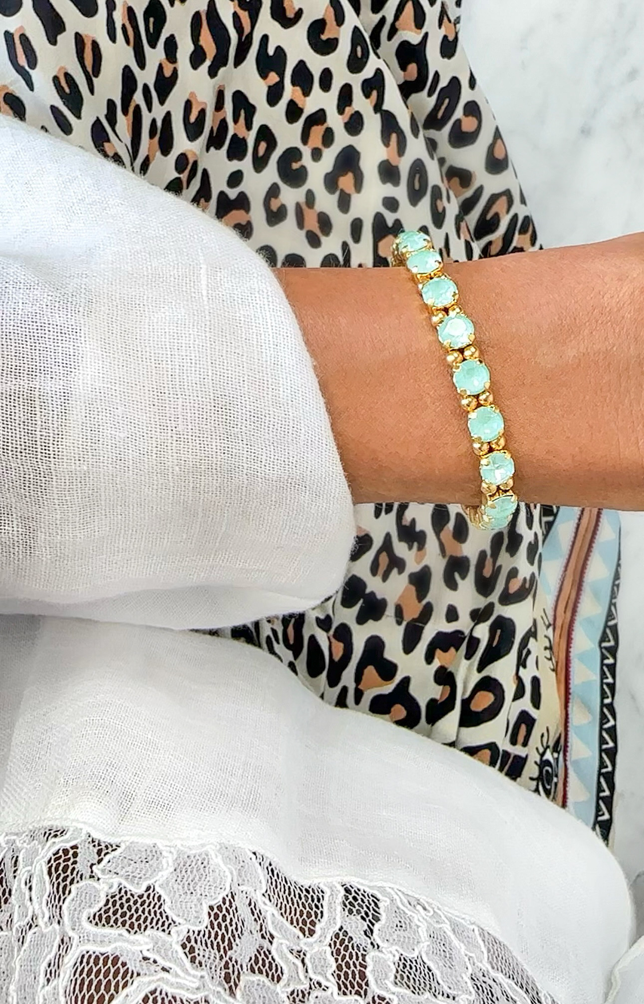 Armband Maxine Soft Mint Ignite Gold