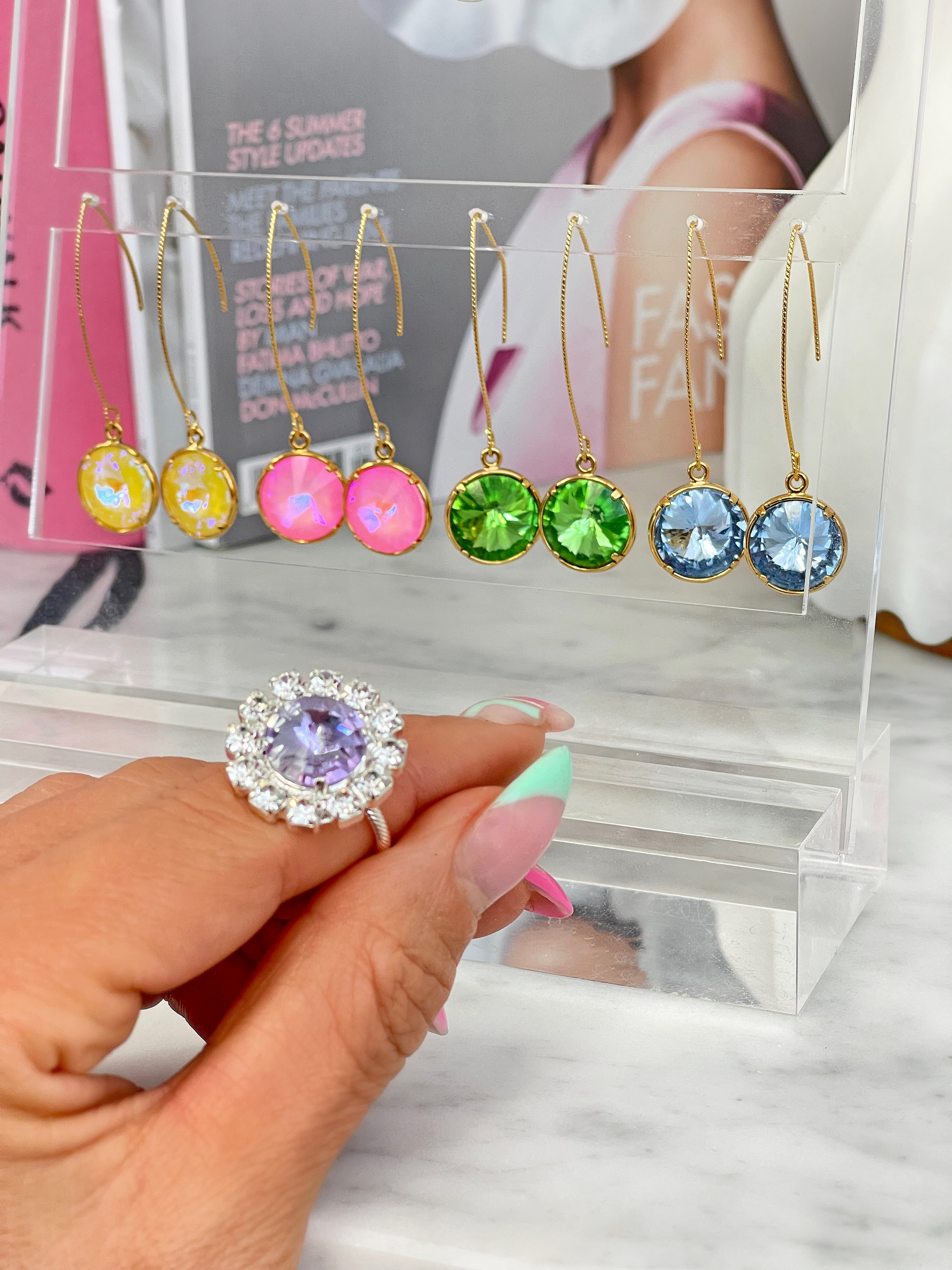 Ring Meghan Violet Silver