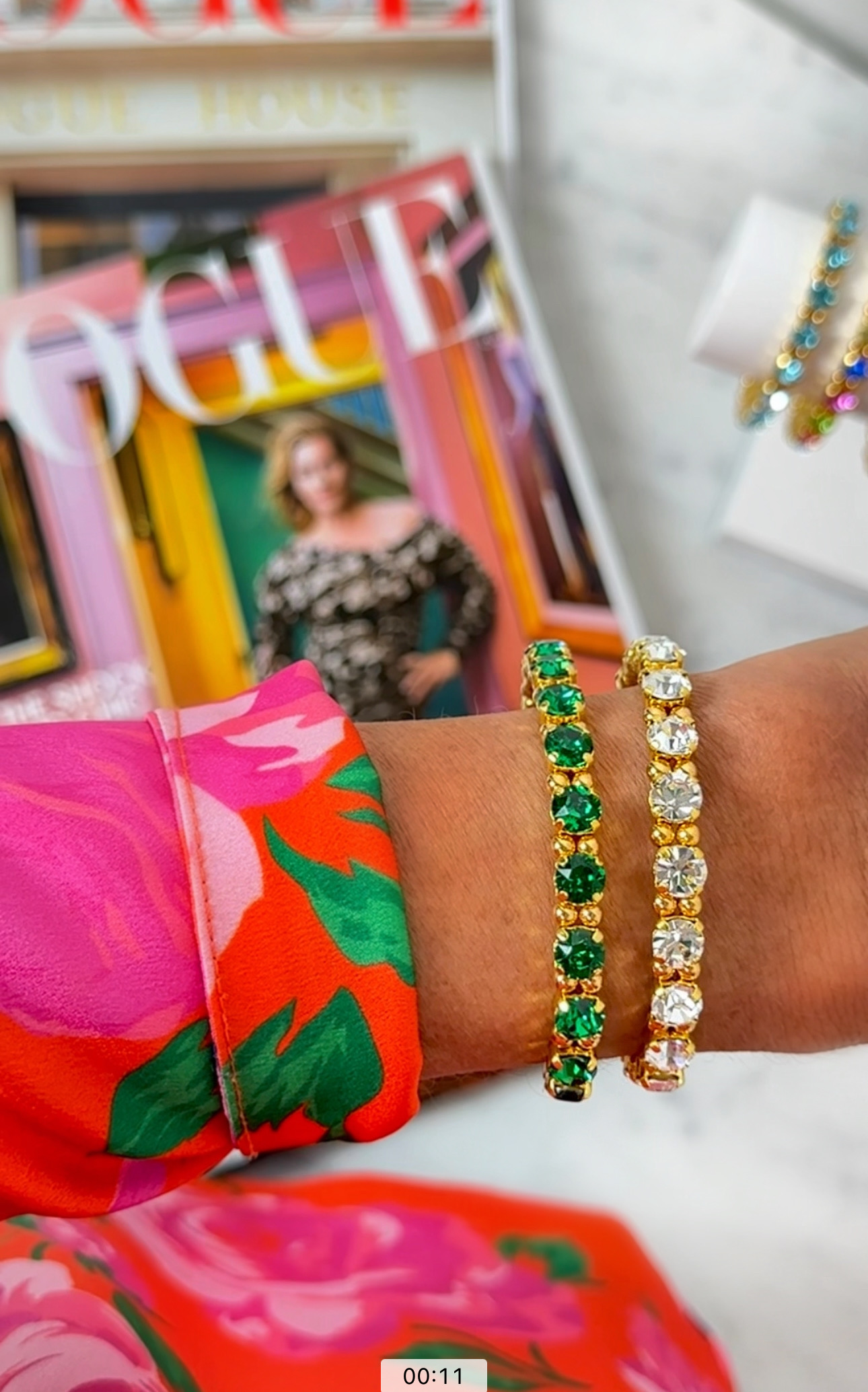 Armband Maxine Majestic Green Gold - 2