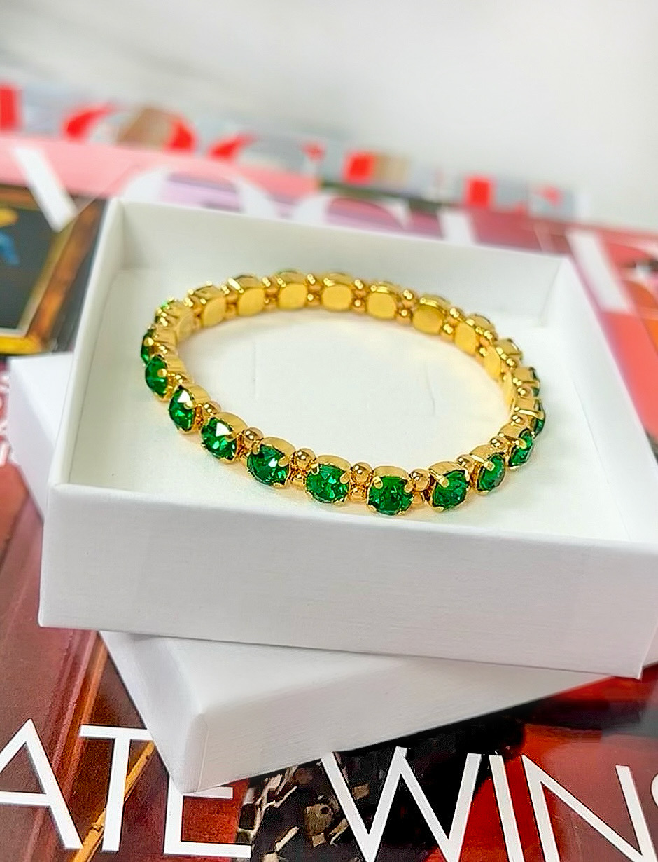 Armband Maxine Majestic Green Gold