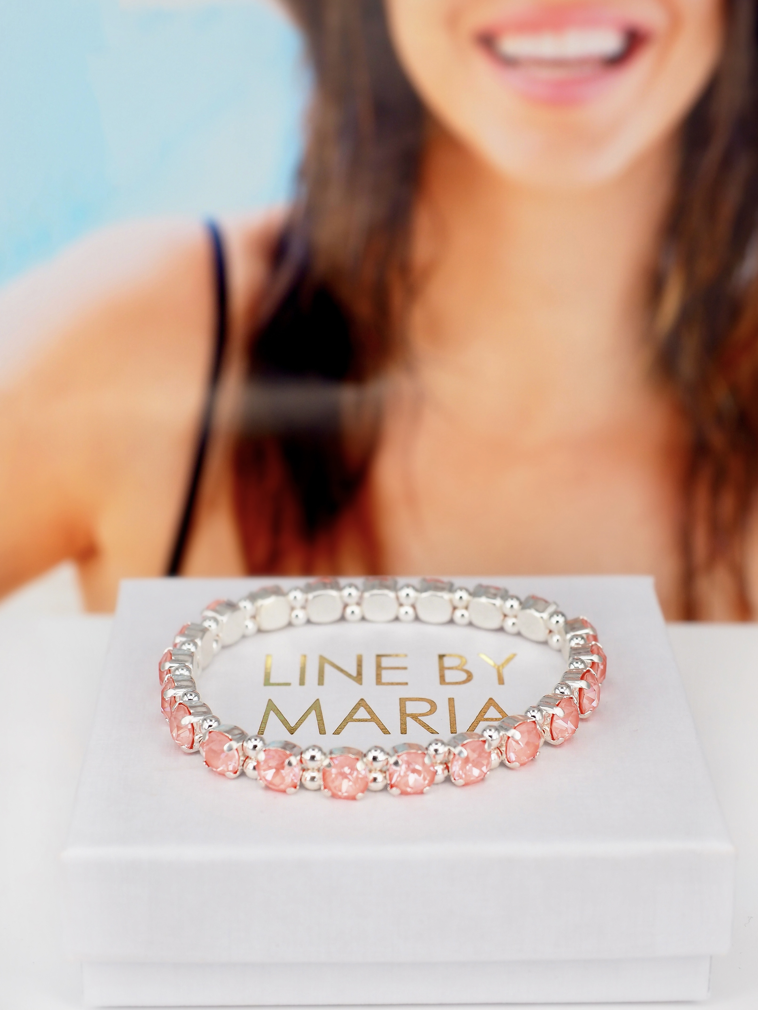Armband Maxine Flamingo Ignite Silver