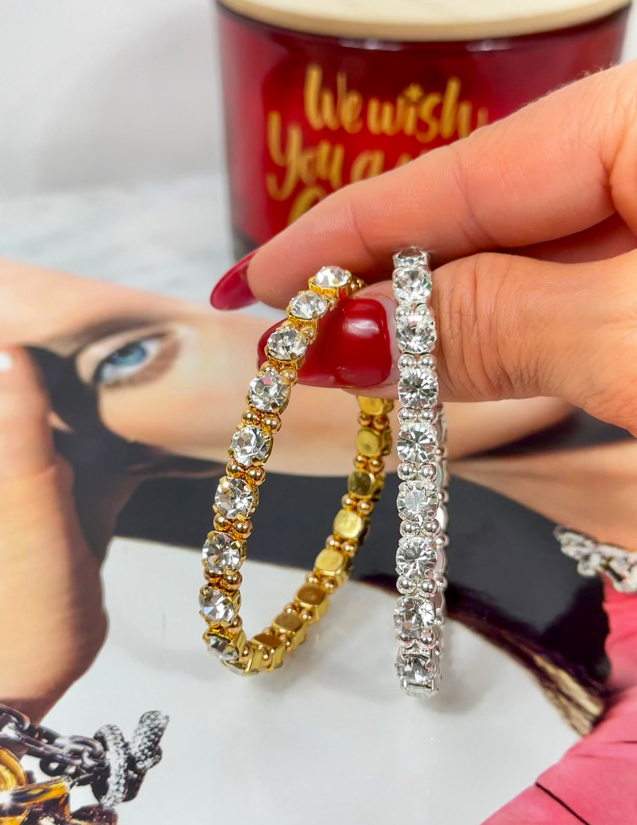 Bracelet Maxine Clear Silver - 3