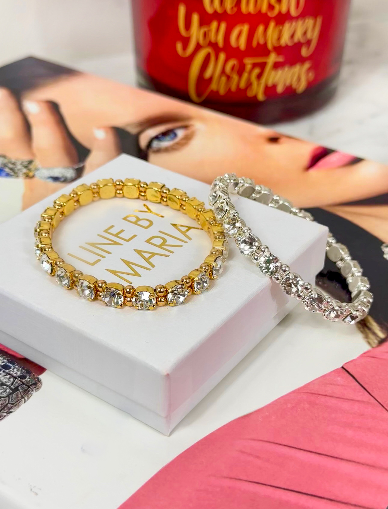 Bracelet Maxine Clear Gold - 5