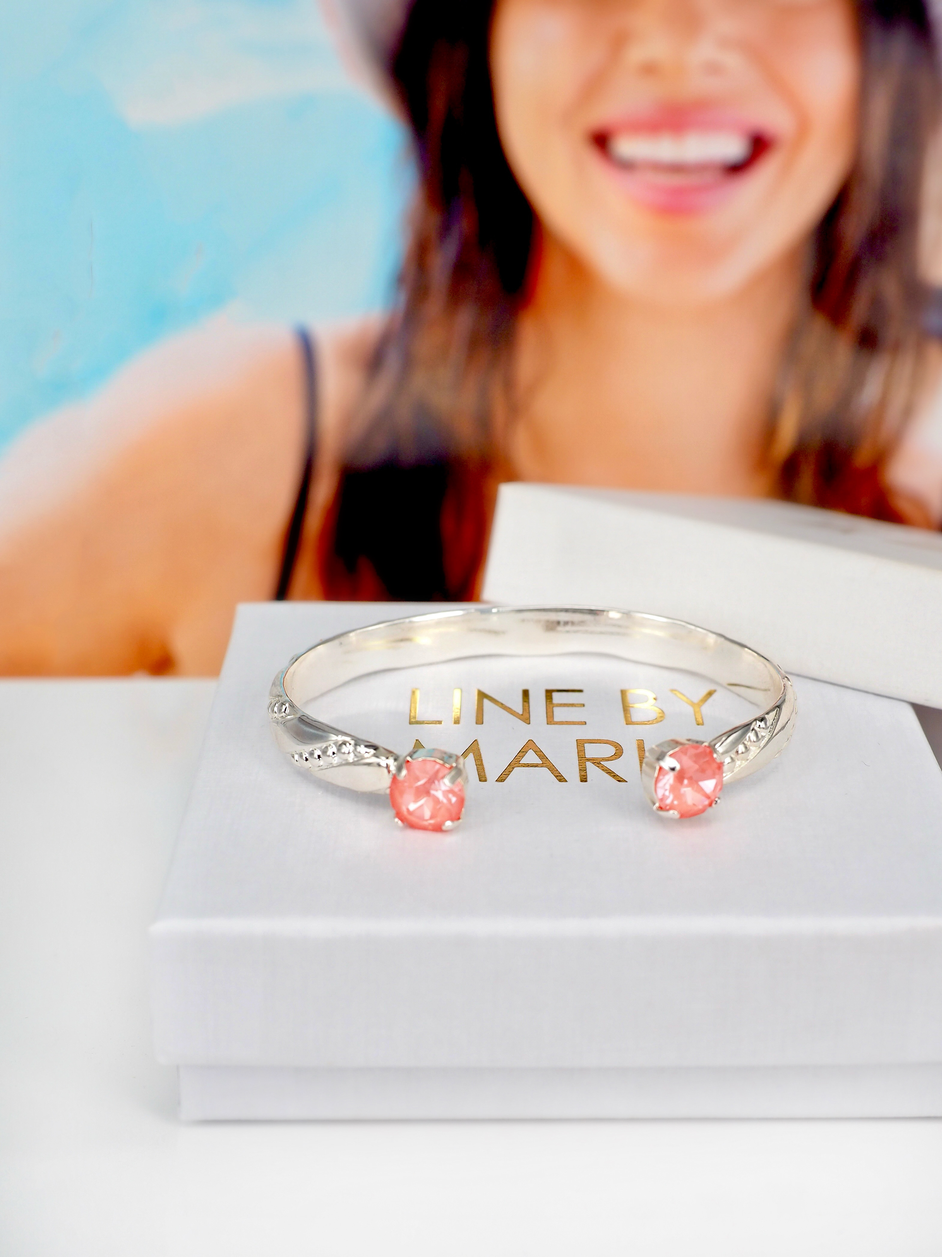 Armband Amy Flamingo Ignite Silver