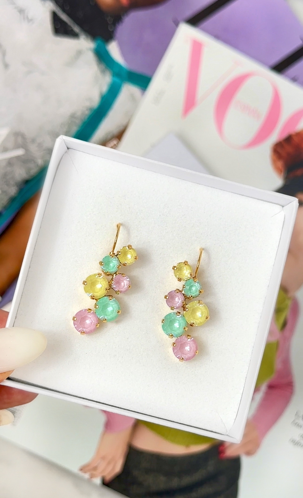 Örhänge Vera Soft combo Gold