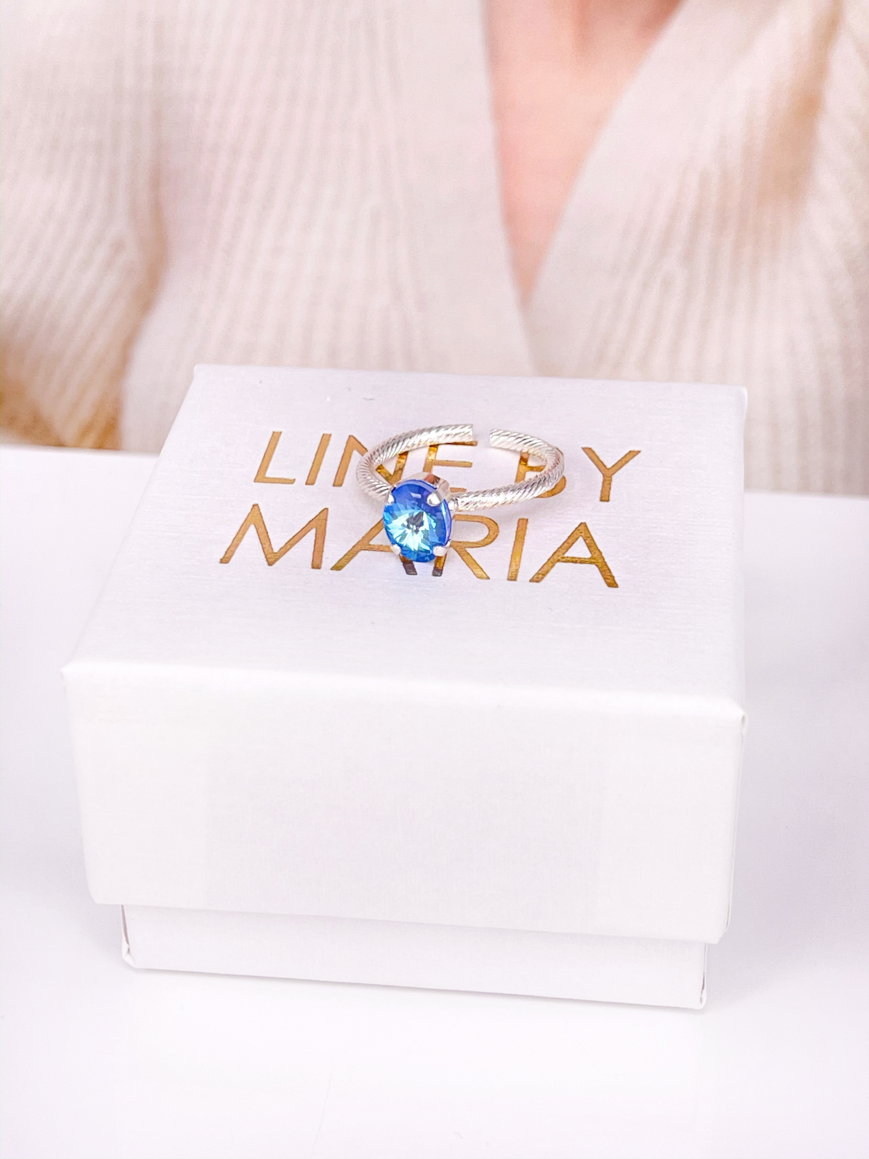 Ring Tess  Ocean DeLite Silver