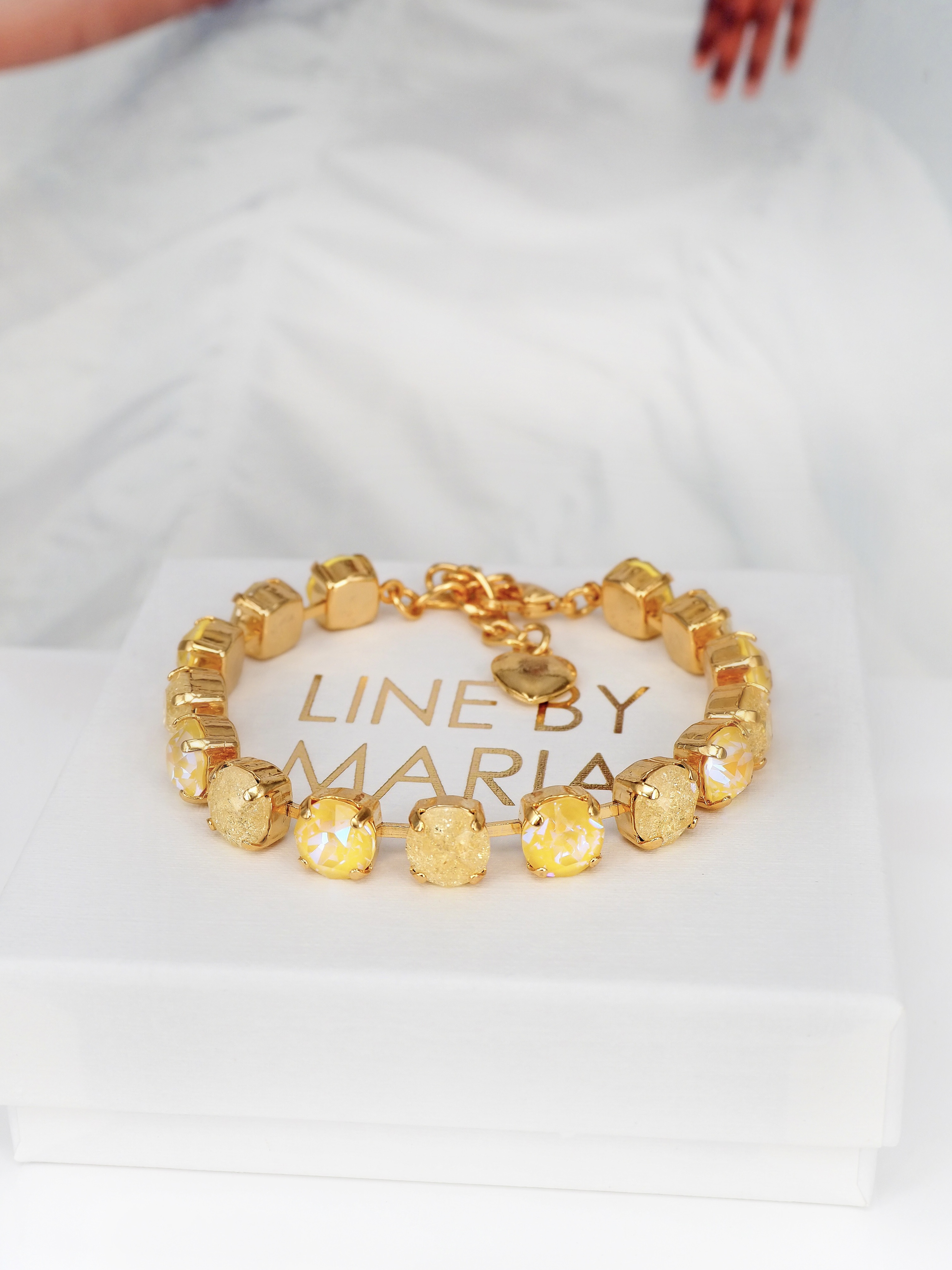 Bracelet Maya Yellow Crush Gold