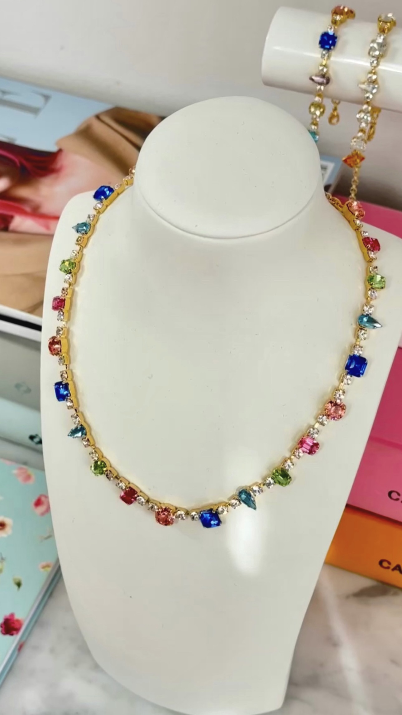 Halsband Avery Lady Minerals Gold - 2