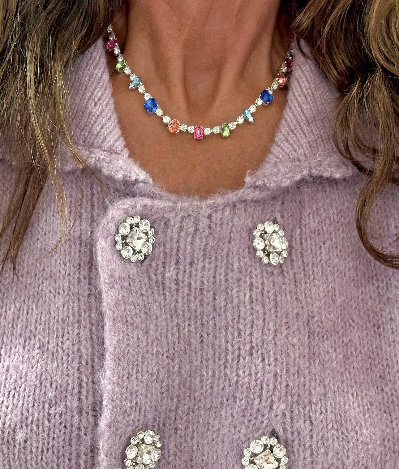 Halsband Avery Lady Minerals Silver - 2