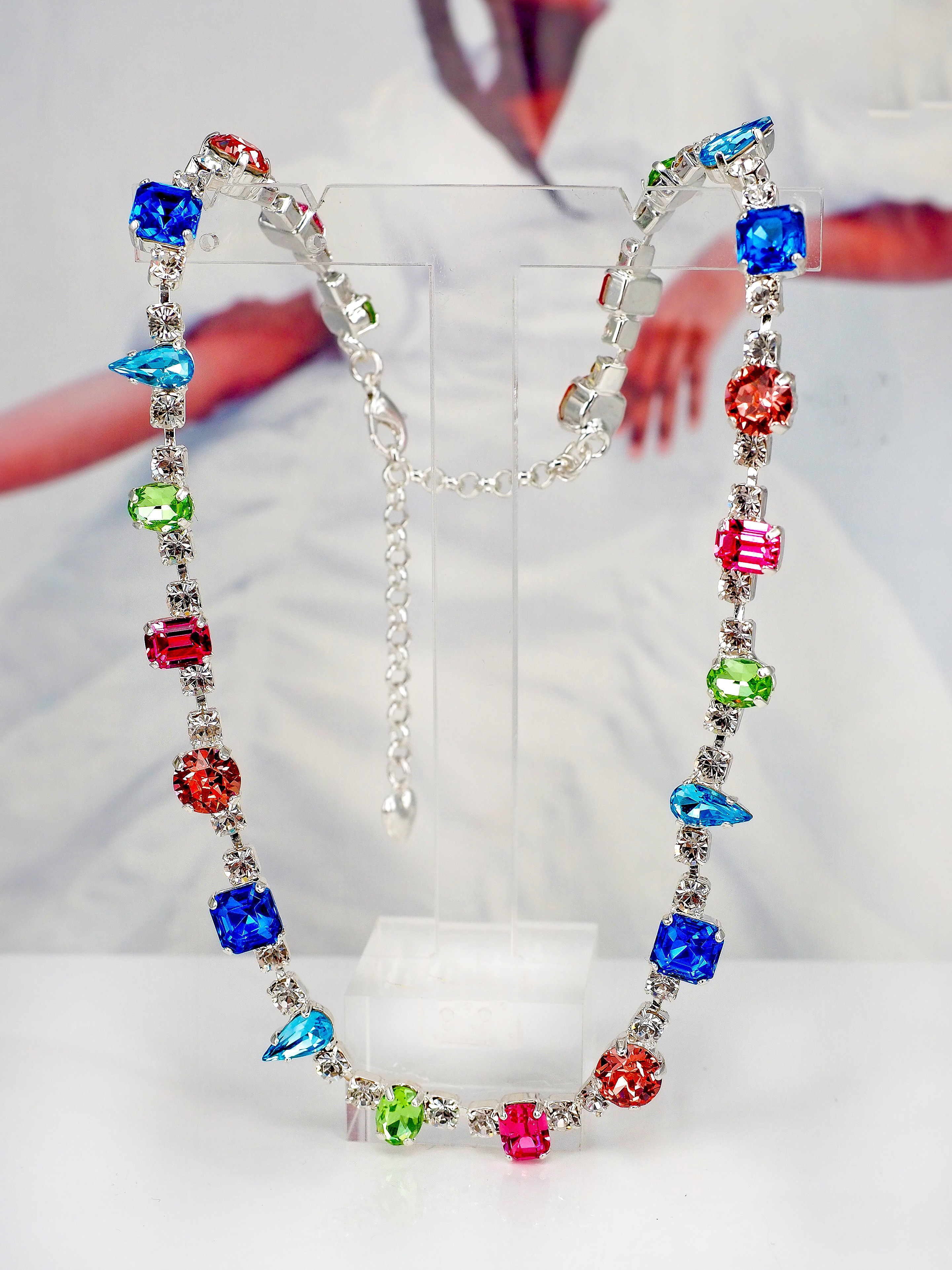 Halsband Avery Lady Minerals Silver