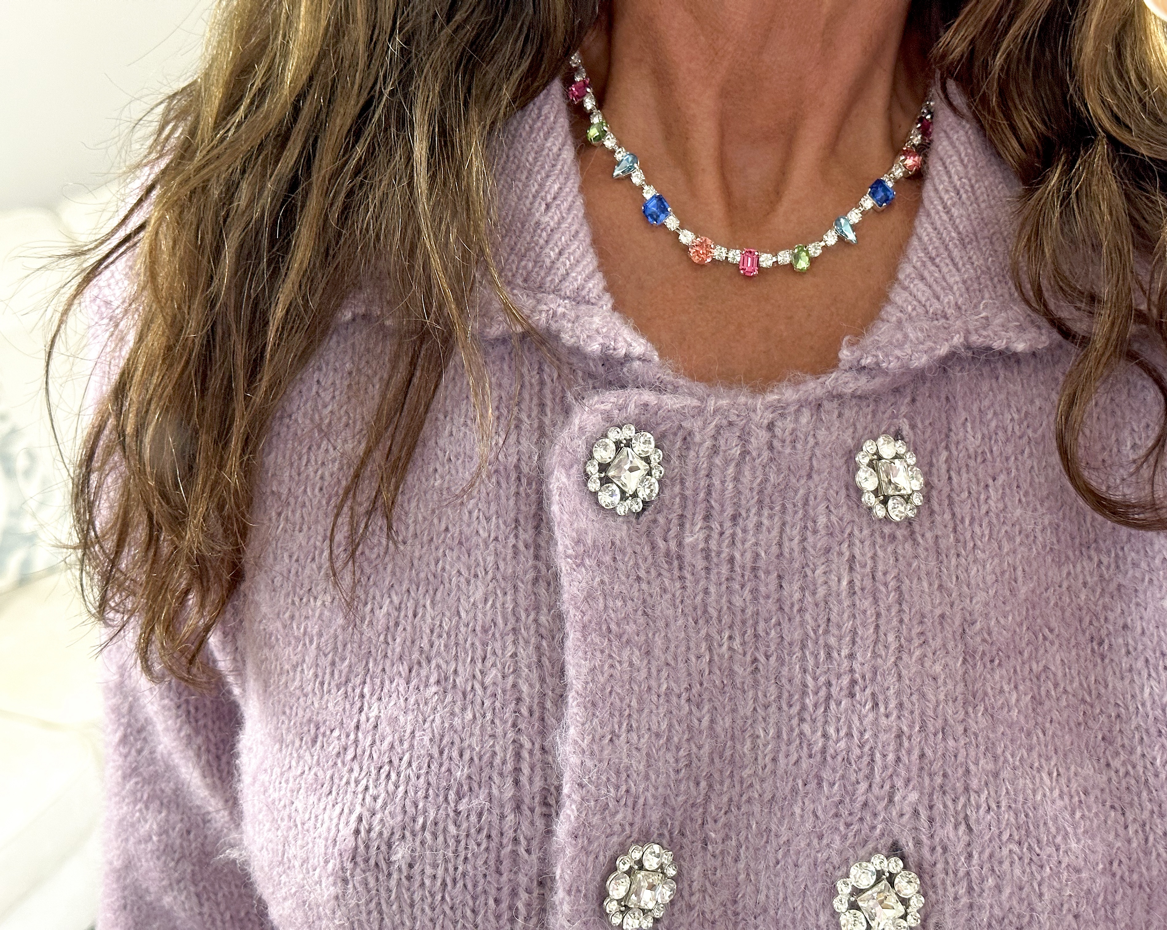 Halsband Avery Lady Minerals Silver - 3